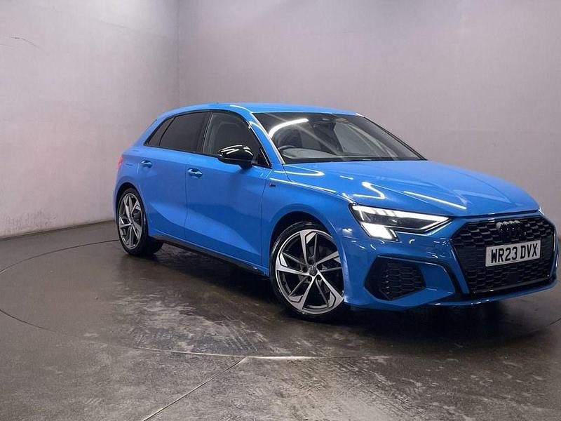 Blue Used 2023 Audi A3 Sportback Business Hatchback | £25,999 - Image 1/4