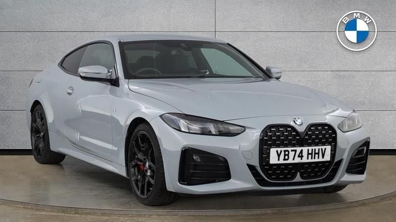 Grey Used 2024 BMW 420 M Sport Coupe | £38,985 (Fair price) - Image 1/4