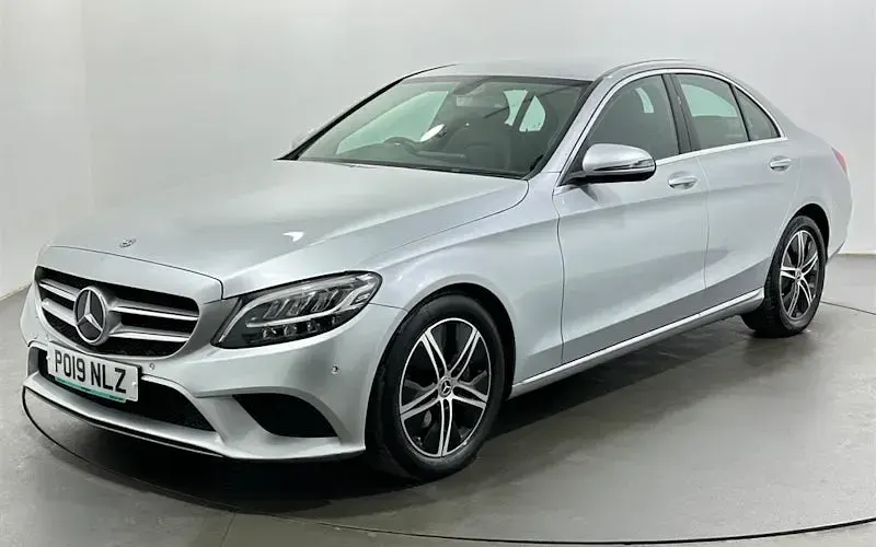 Used Mercedes C200 184 HP (135 kW) 2019 Silver Sedan