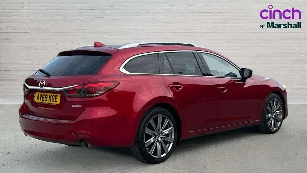 Begagnad Mazda 6 Inclusive 165 HK (121 kW) 2019 Röd Kombi