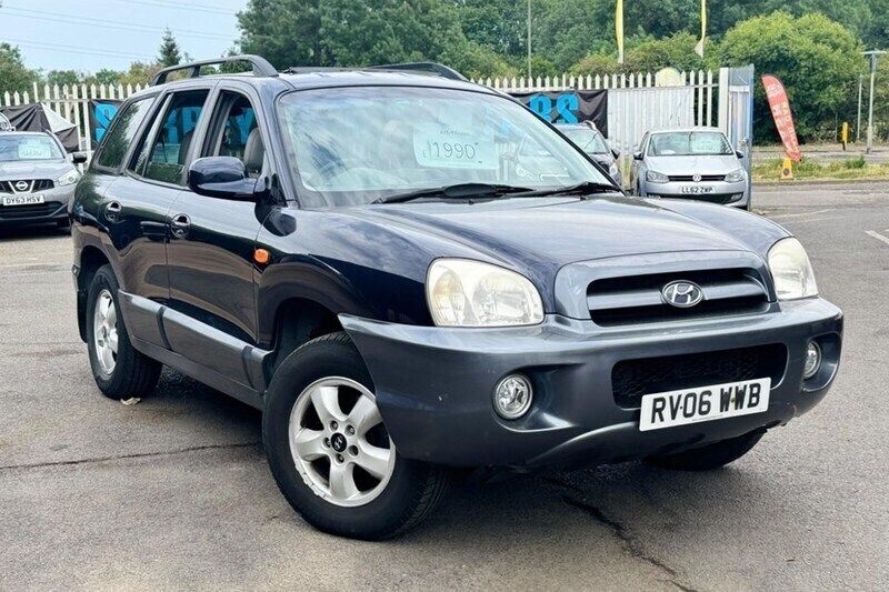 Blue Used 2006 Hyundai Santa Fe SUV | £1,990 - Image 1/1
