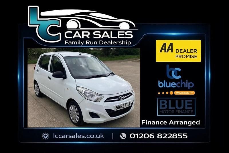 Used Hyundai i10 Classic 85 HP (62 kW) 2013 White Hatchback