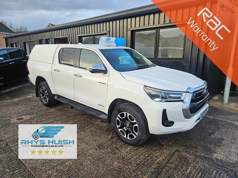 White Used 2022 Toyota HiLux Pickup | £18,995 (Good price) - Image 1/4