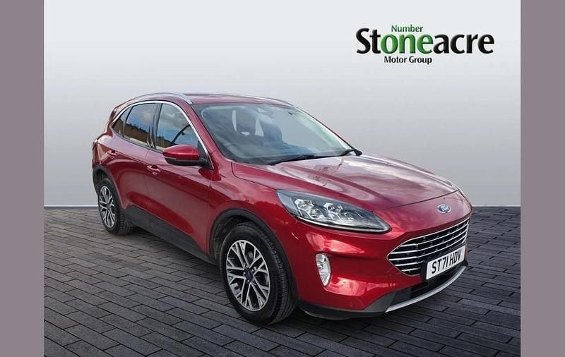 Red Used 2022 Ford Kuga Titanium SUV | £16,990 (Fair price) - Image 1/4