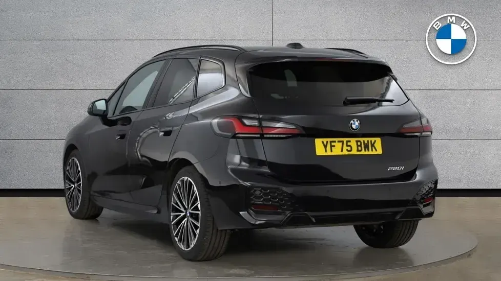 Used BMW 220 Active Tourer M Sport 168 HP (123 kW) 2025 Black MPV