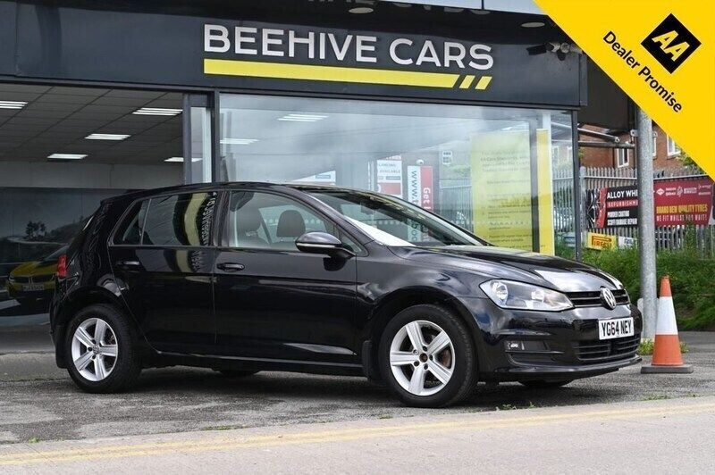 Black Used 2014 VW Golf VII Match Hatchback | £5,995 (Fair price) - Image 1/4