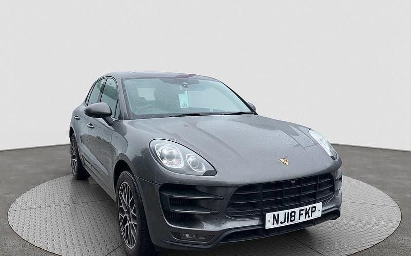 Grey Used 2018 Porsche Macan Turbo SUV | £26,295 (Fair price) - Image 1/4