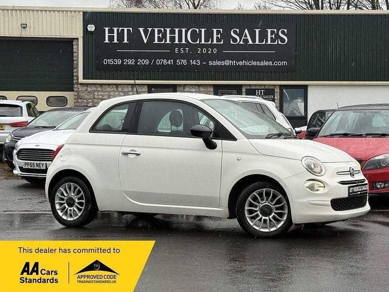 Used Fiat 500 Pop Star 69 HP (50 kW) 2016 White Hatchback