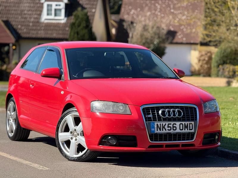 Red Used 2006 Audi A3 S-Line Hatchback | £2,995 (Fair price) - Image 1/4