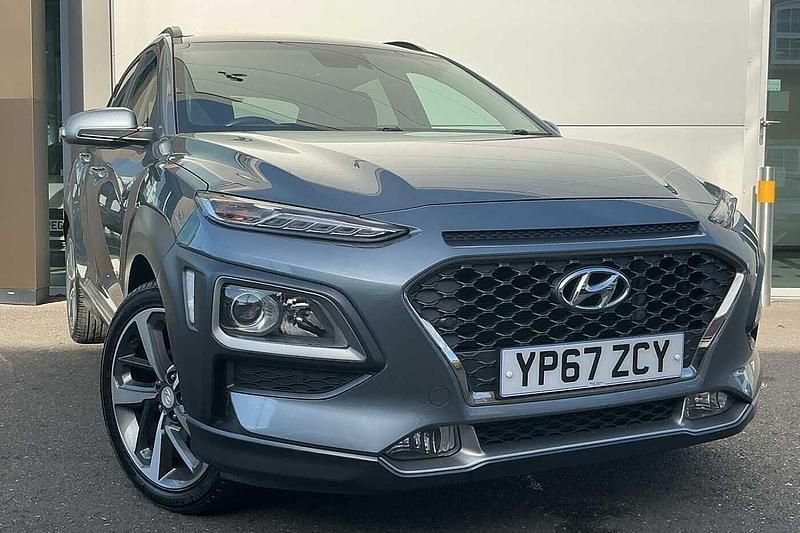 Lake silver Used 2017 Hyundai Kona Premium SE SUV | £9,990 (Fair price) - Image 1/4