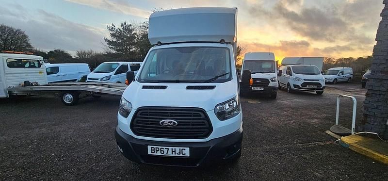Used Ford Transit 130 HP (95 kW) 2017 White Cabriolet