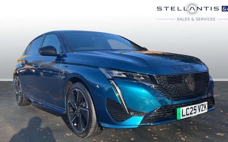 Used Peugeot e-308 GT 114 kW (156 HP) 2025 Blue Hatchback