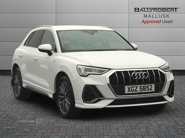 White Used 2021 Audi Q3 S-Line SUV | £19,542 (Super price) - Image 1/4