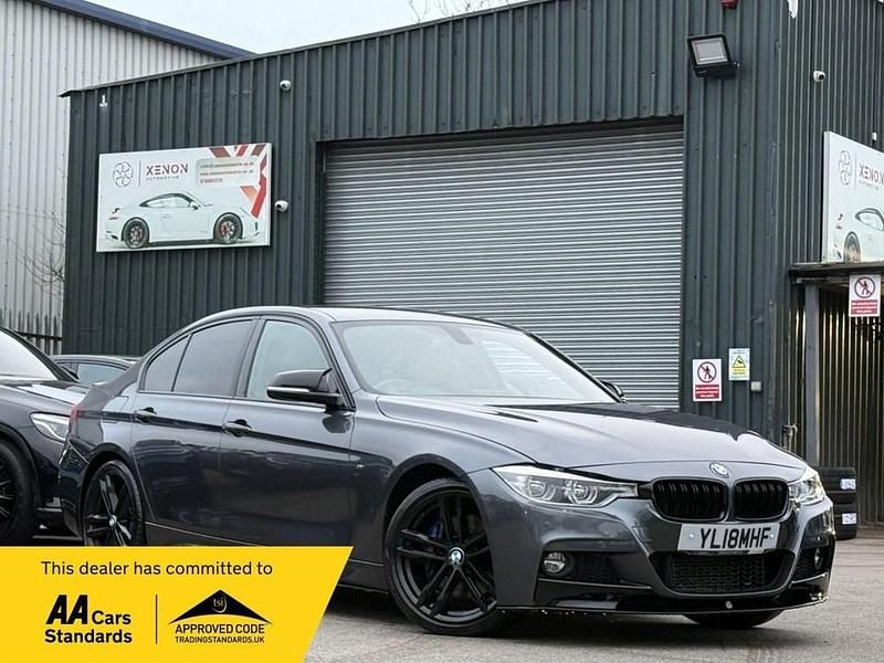 Grey Used 2018 BMW 320 M Sport Sedan | £13,990 (Good price) - Image 1/3