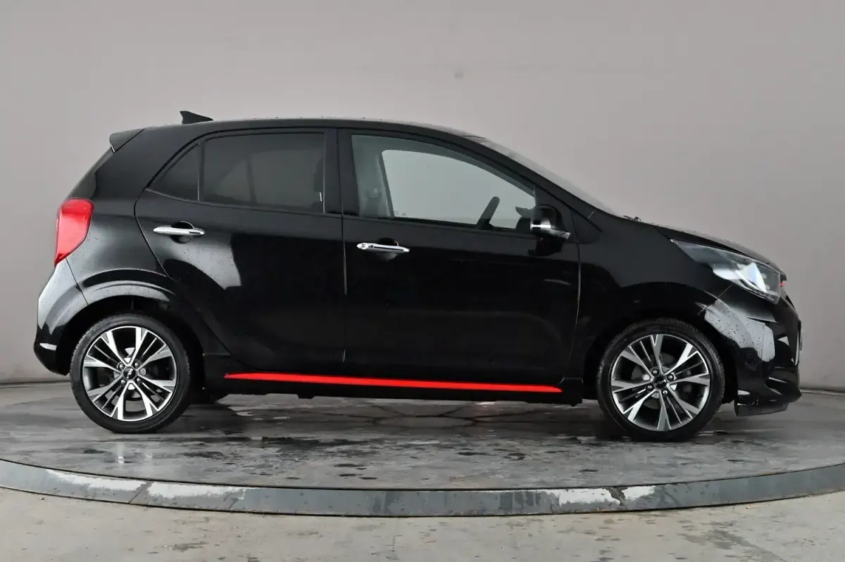 Used Kia Picanto GT-Line S 99 HP (72 kW) 2023 Black Hatchback