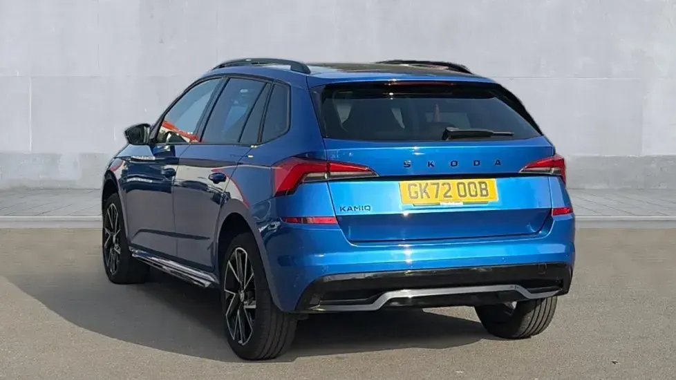 Usado Skoda Kamiq Monte Carlo 150 HP (110 kW) 2022 Azul SUV