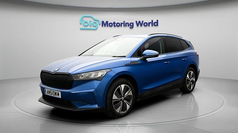 Used Skoda Enyaq iV ecoSuite 150 kW (204 HP) 2023 Blue SUV
