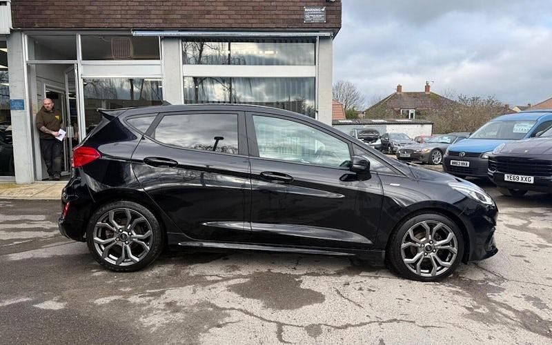 Used Ford Fiesta ST-Line 125 HP (91 kW) 2019 Black Hatchback