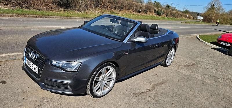 Grey Used 2013 Audi A5 Cabriolet S-Line Cabriolet | £9,795 (A bit pricey) - Image 1/3