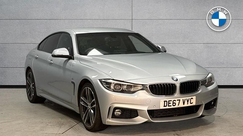Silver Used 2017 BMW 420 Gran Coupé M Sport Coupe | £16,495 (Fair price) - Image 1/4