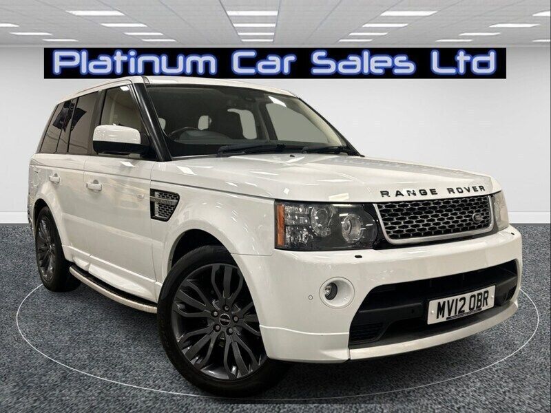 White Used 2012 Land Rover Range Rover Sport Autobiography SUV | £8,995 (Expensive) - Image 1/4