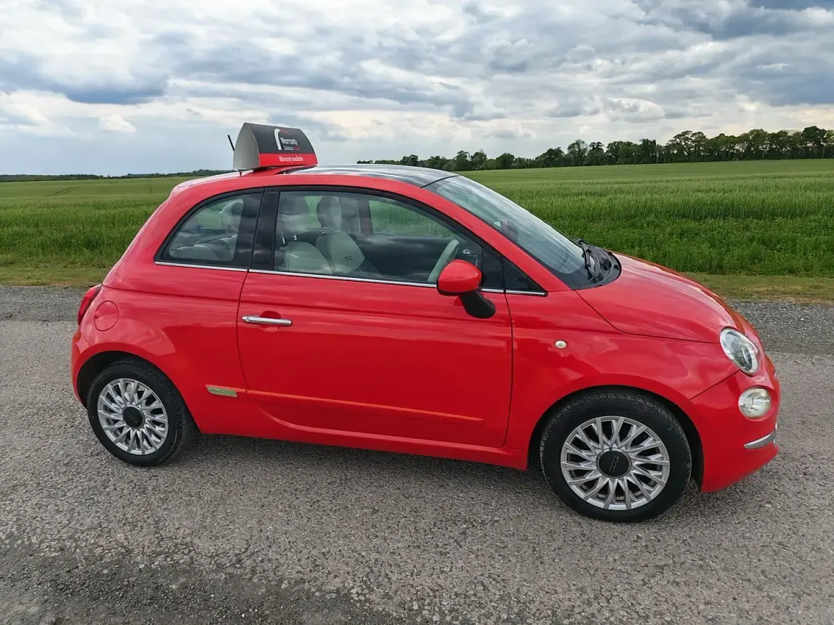 Used Fiat 500 Lounge 2016 Pink Hatchback
