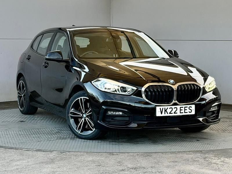 Used BMW 120 Sport Line 2022 Black Hatchback