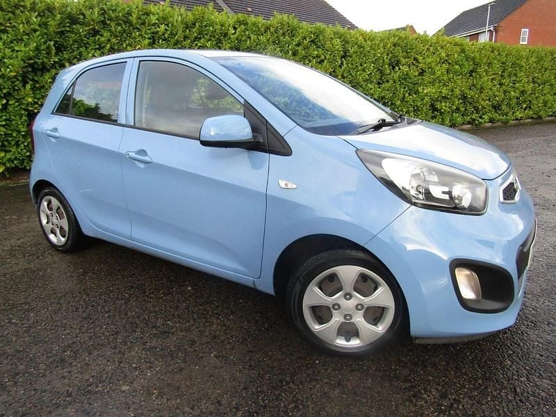 Used Kia Picanto 2012 Blue Hatchback