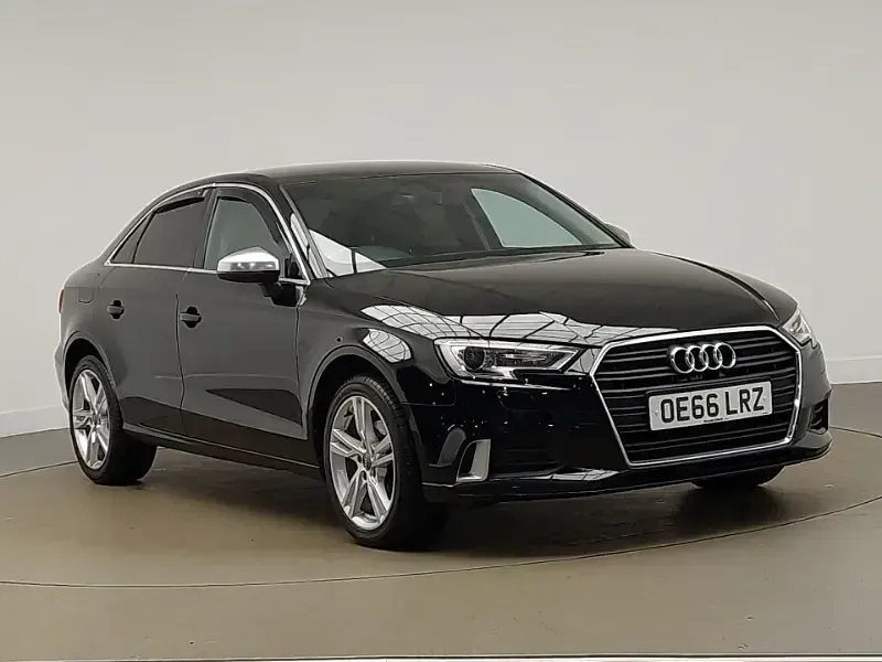 Begagnad Audi A3 Sport 110 HK (80 kW) 2016 Svart Sedan
