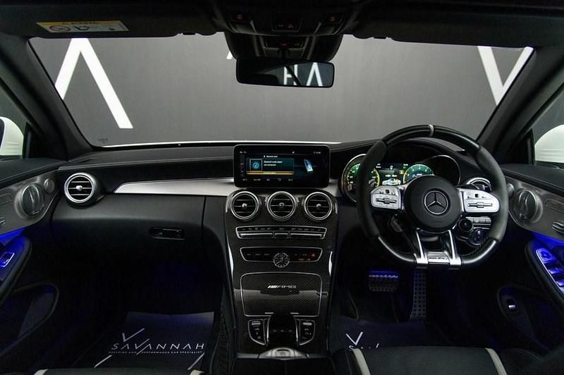Used Mercedes C63 AMG Premium Plus 2020 White Cabriolet