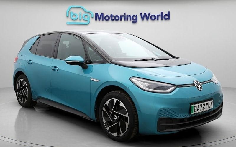 Used VW ID.3 Pro 106 kW (145 HP) 2022 Turquoise Hatchback