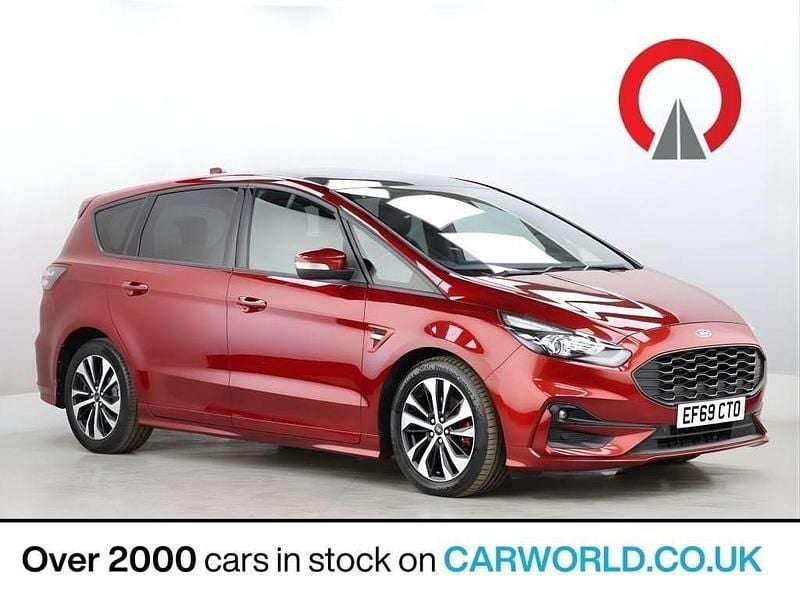 Used Ford S-MAX ST-Line 190 HP (139 kW) 2019 Red MPV