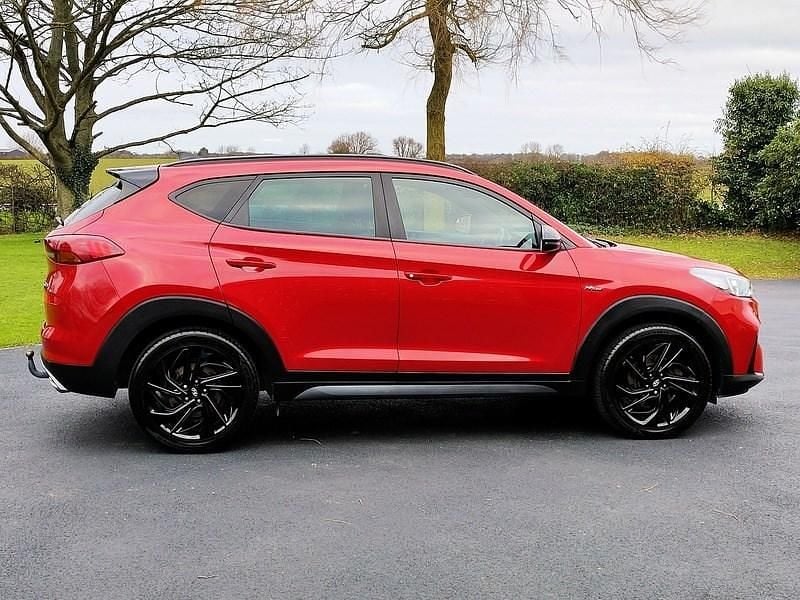 Used Hyundai Tucson N Line 177 HP (130 kW) 2020 Red SUV