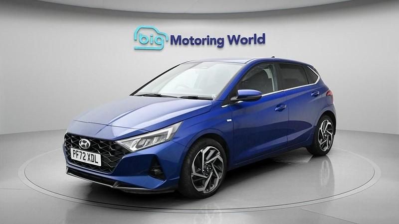 Used Hyundai i20 Premium 100 HP (73 kW) 2023 Blue Hatchback