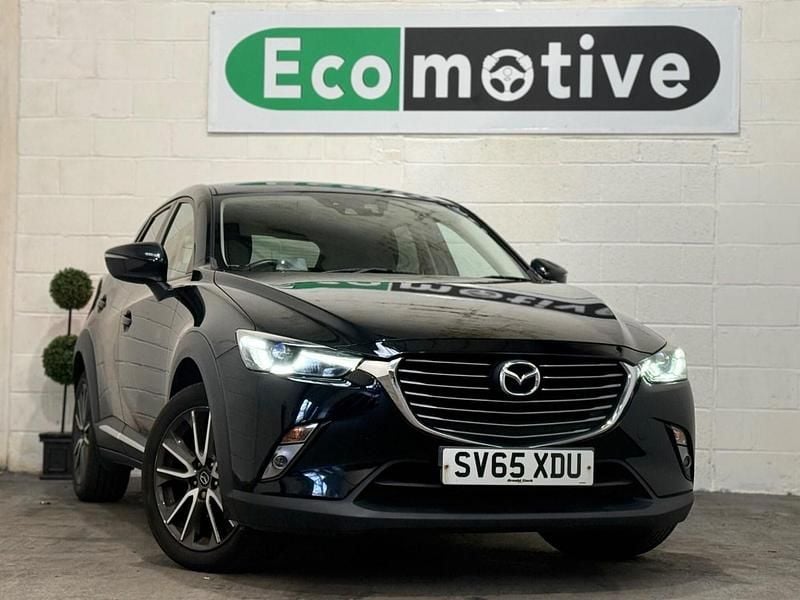 Begagnad Mazda CX-3 Inclusive 120 HK (88 kW) 2015 Svart SUV