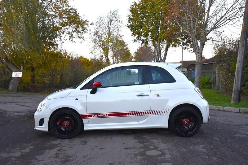 Used Abarth 500 2009 White Hatchback