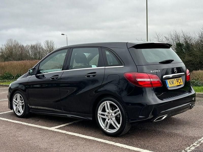 Used Mercedes B200 AMG line 136 HP (100 kW) 2017 Black MPV