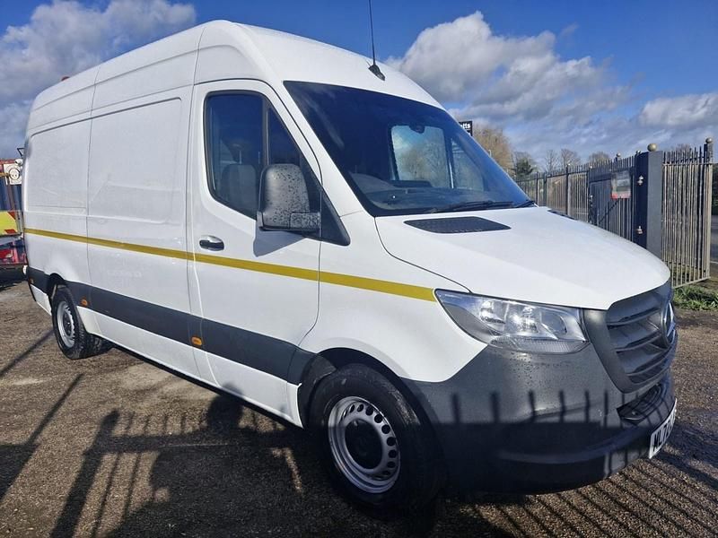 Begagnad Mercedes Sprinter Progressive 2022 Vit Van