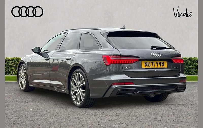 Used Audi A6 Black Edition 200 HP (147 kW) 2022 Grey Estate