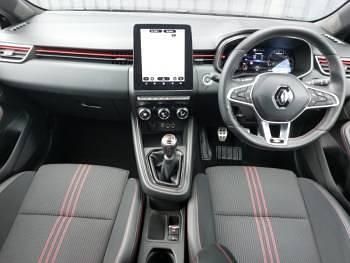 Used Renault Clio V RS Line 90 HP (66 kW) 2023 Black Hatchback