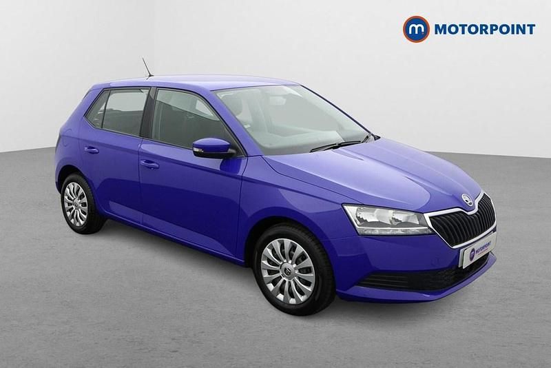 Blue Used 2020 Skoda Fabia Hatchback | £9,599 (Super price) - Image 1/4