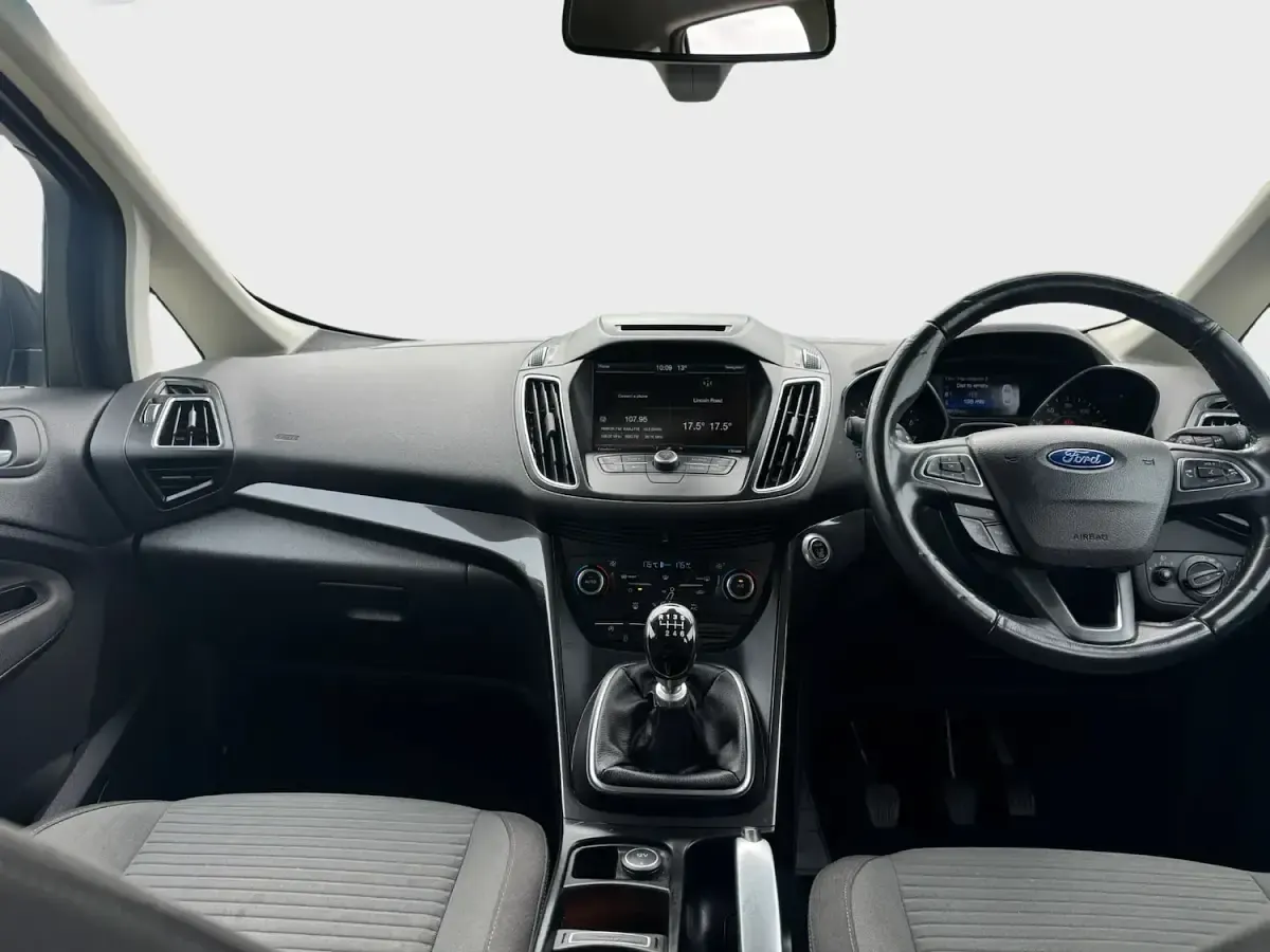 Used Ford C-MAX Titanium 125 HP (91 kW) 2015 Grey MPV