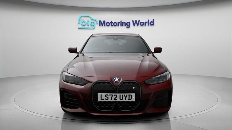 Used BMW i4 M Sport 250 kW (340 HP) 2022 Red Sedan