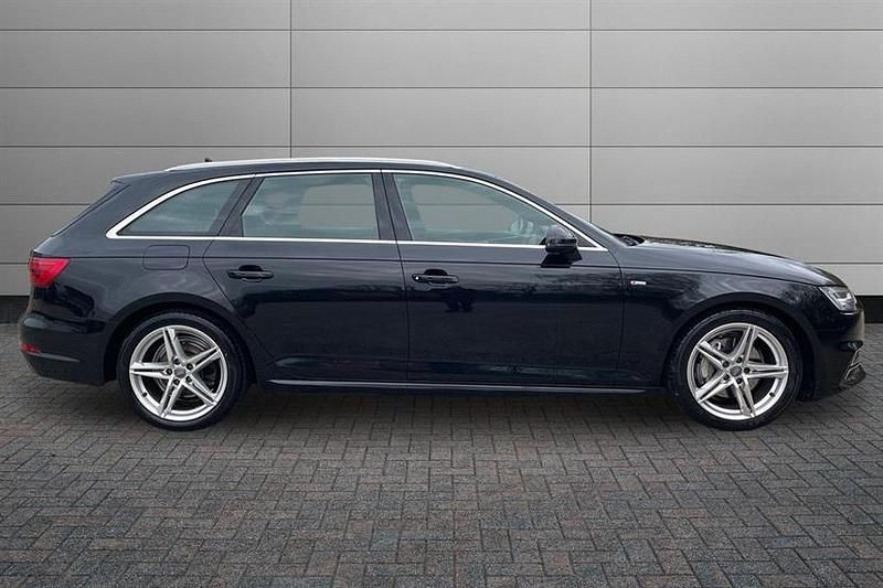 Used Audi A4 S-Line 190 HP (139 kW) 2017 Black Estate
