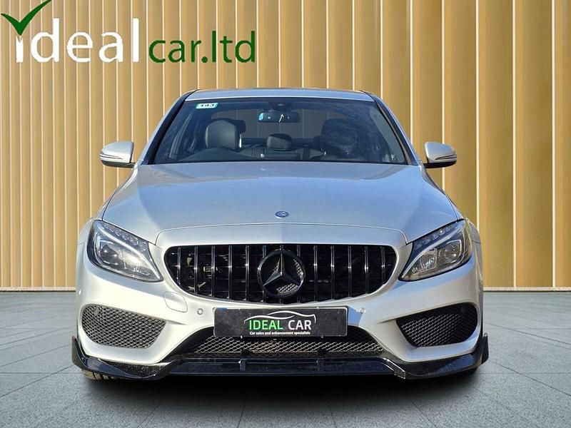 Used Mercedes C220 AMG line 2017 Silver Sedan
