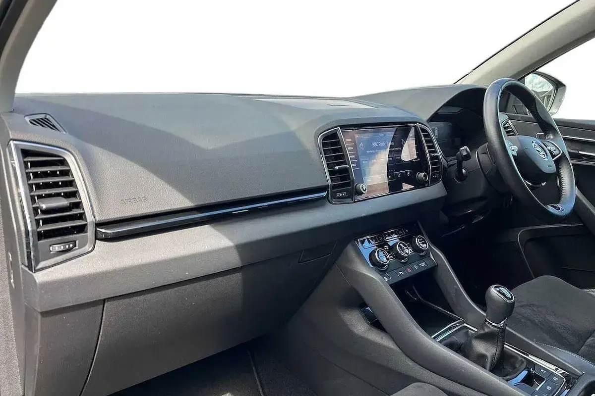 Used Skoda Karoq SE L 150 HP (110 kW) 2023 Graphite grey metallic SUV