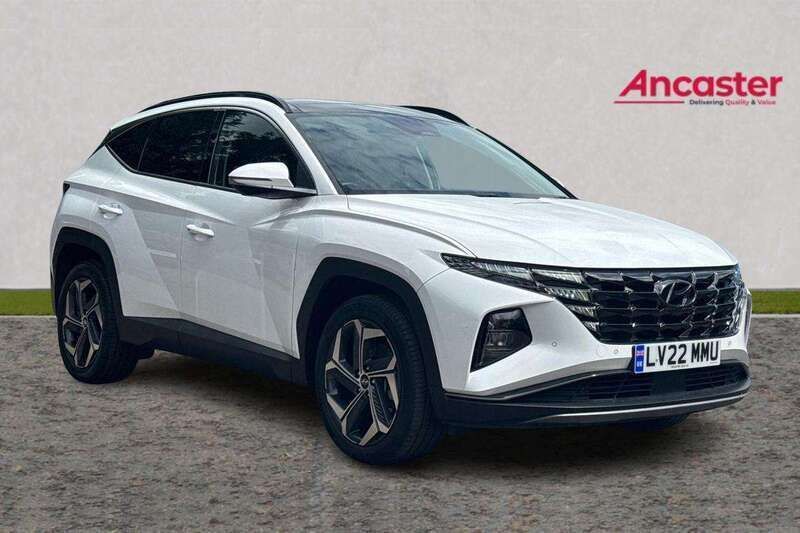 White Used 2022 Hyundai Tucson Ultimate SUV | £26,399 (A bit pricey) - Image 1/4