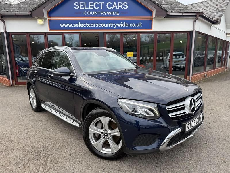 Used Mercedes GLC350 Premium Plus 2017 Blue Estate