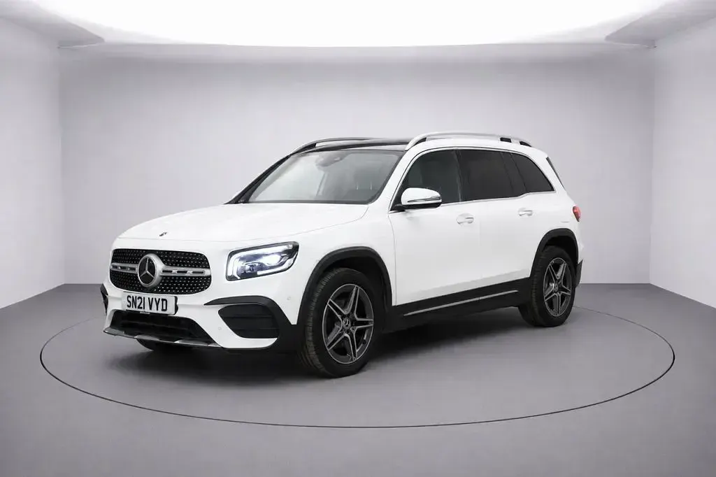 Used Mercedes GLB200 AMG line 2021 White SUV
