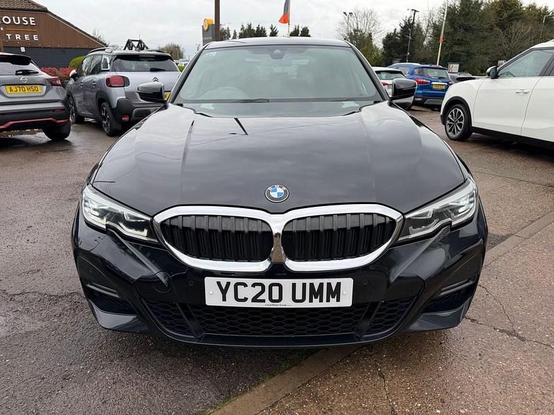 Used BMW 330e M Sport 2020 Black Sedan
